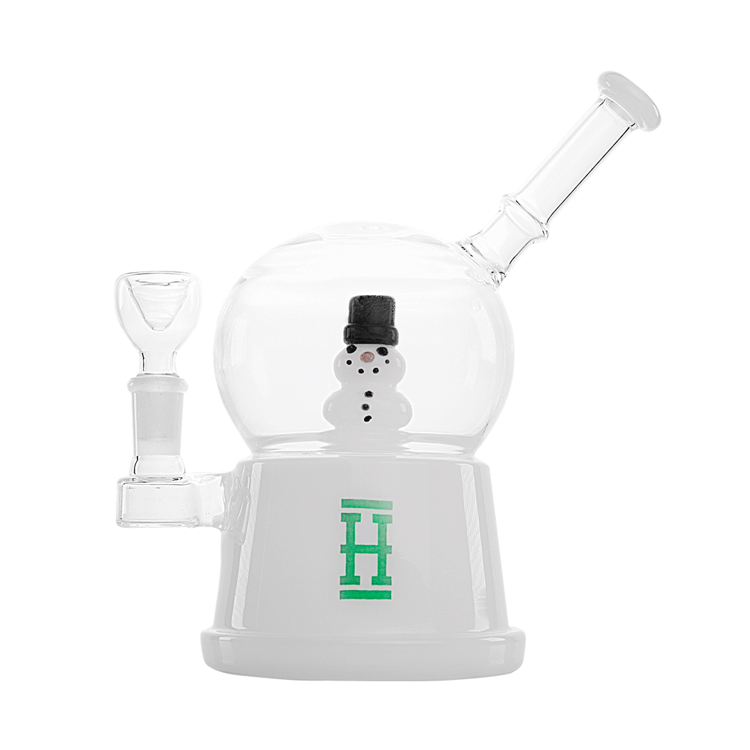 Snow Globe XL Water Pipe – Luxe Holiday Edition