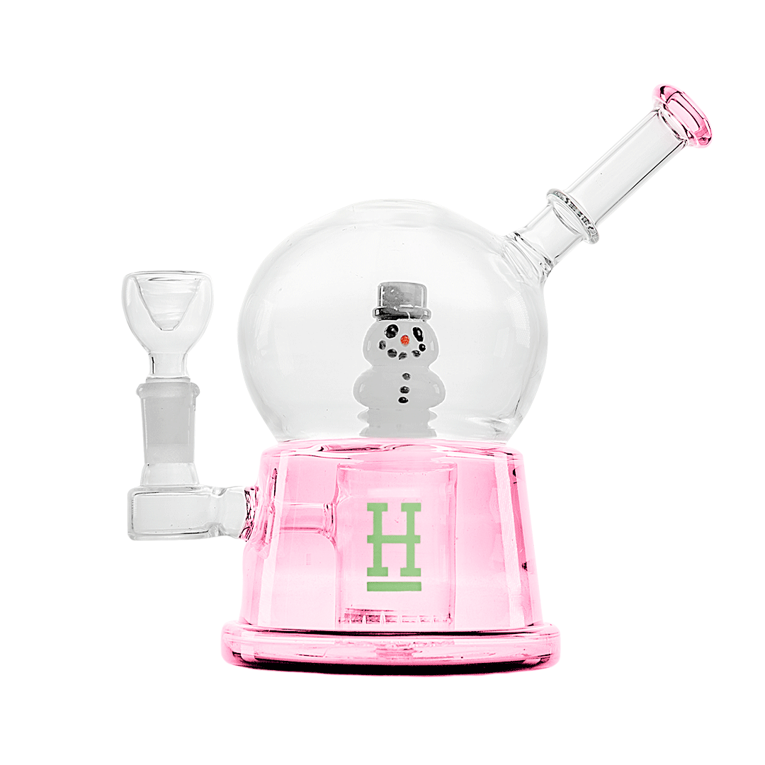 Snow Globe XL Water Pipe – Luxe Holiday Edition