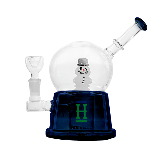 Snow Globe XL Water Pipe – Luxe Holiday Edition